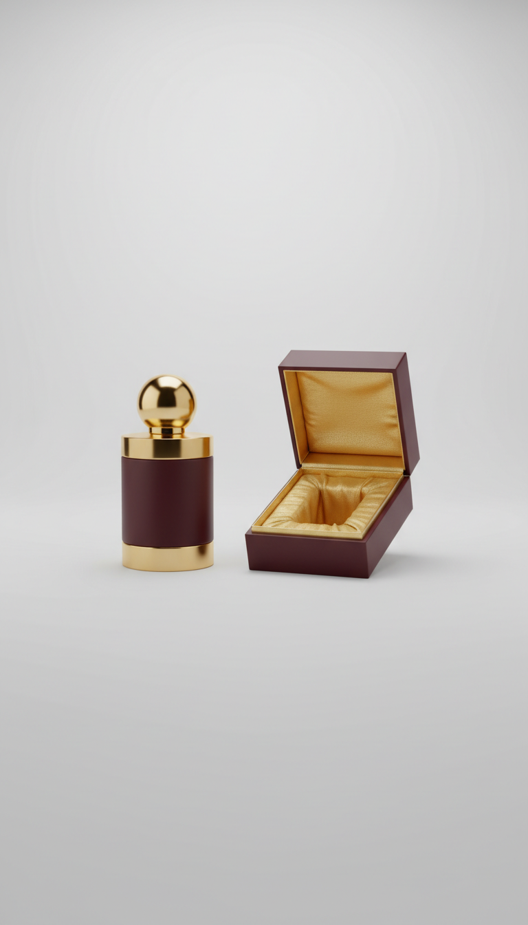 Signature Oud Extrait Maroon Glass