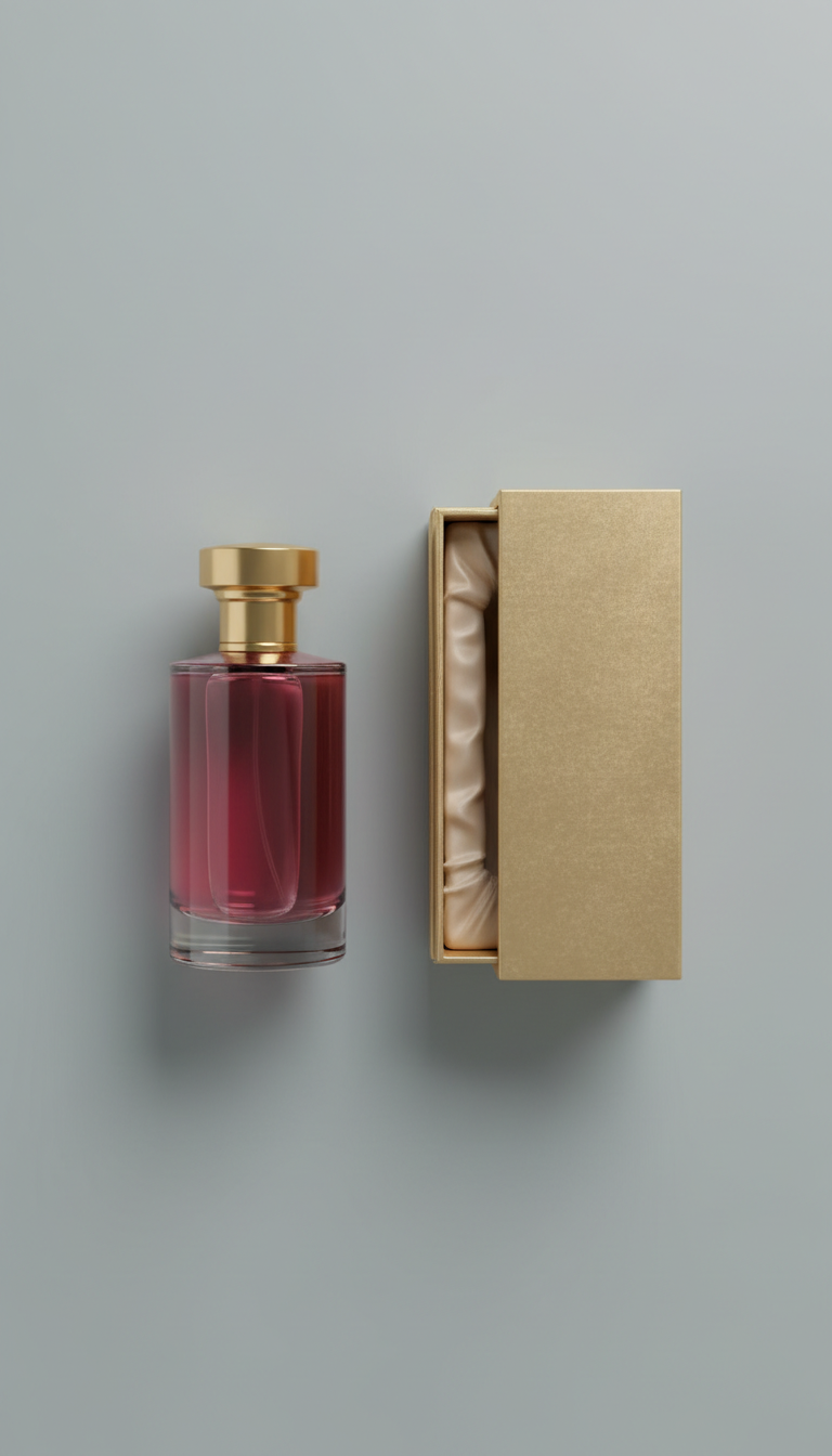 Rose Sultana Extrait Gold Accent Box