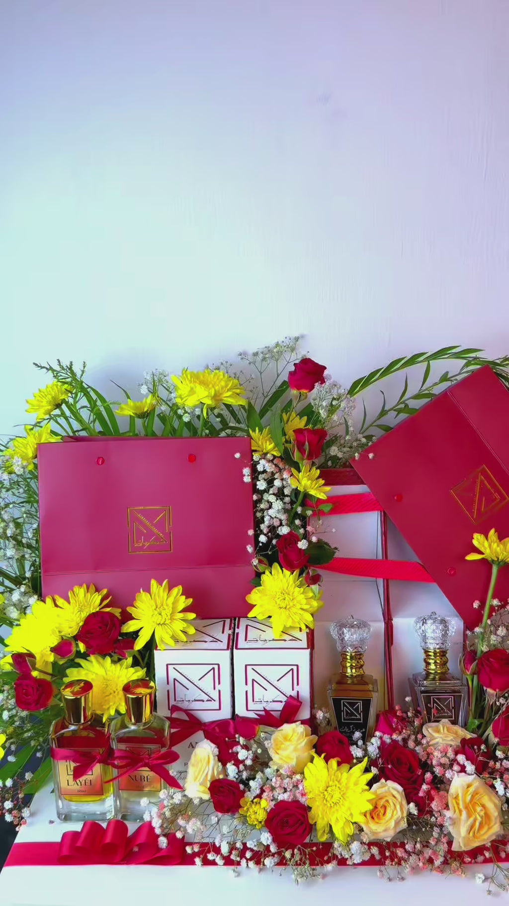 Zikriyat Perfume & Flower Gift Bundle